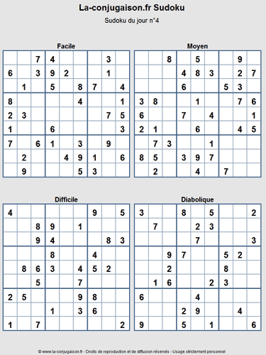 Sudoku stampa